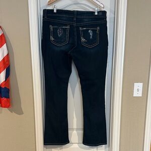 Daytrip Women's Dark Blue Boot Cut Jeans